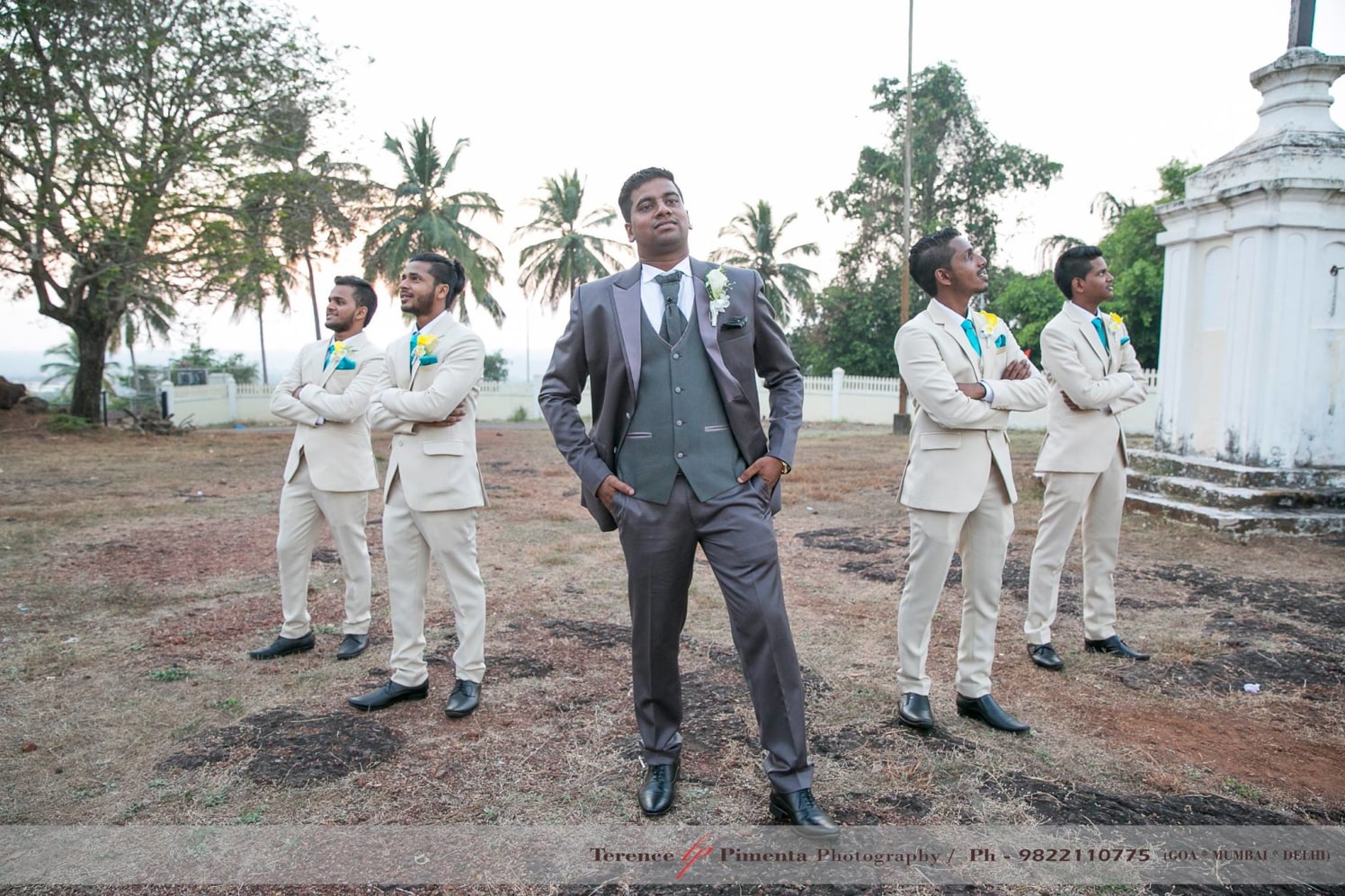 Dapper Groom Striking Pose For Wedding Shoot by Terence Savio Pimenta Wedding-photography | Weddings Photos & Ideas