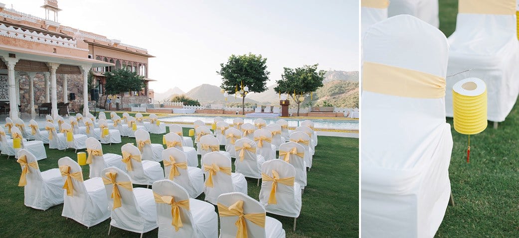 Elegant And Sophisticated White And Golden Seating Decor For Your d-Day by Navdeep Soni Wedding-decor | Weddings Photos & Ideas