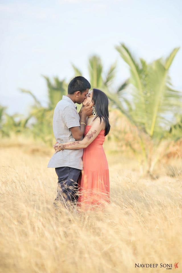 A Passionate Pre Wedding Shoot Amidst The Nature by Navdeep Soni Wedding-photography | Weddings Photos & Ideas