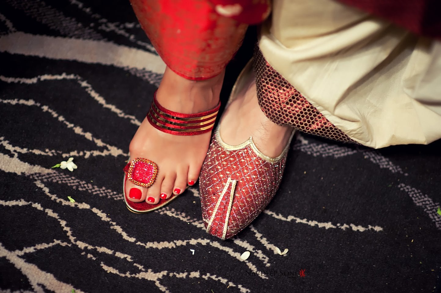 Bride and groom footwear by Navdeep Soni Photography Wedding-photography | Weddings Photos & Ideas