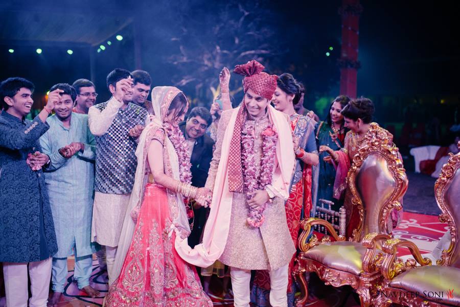 Candid Shot Of Bridegroom Amidst The Nuptial Round Ritual by Navdeep Soni Wedding-photography | Weddings Photos & Ideas