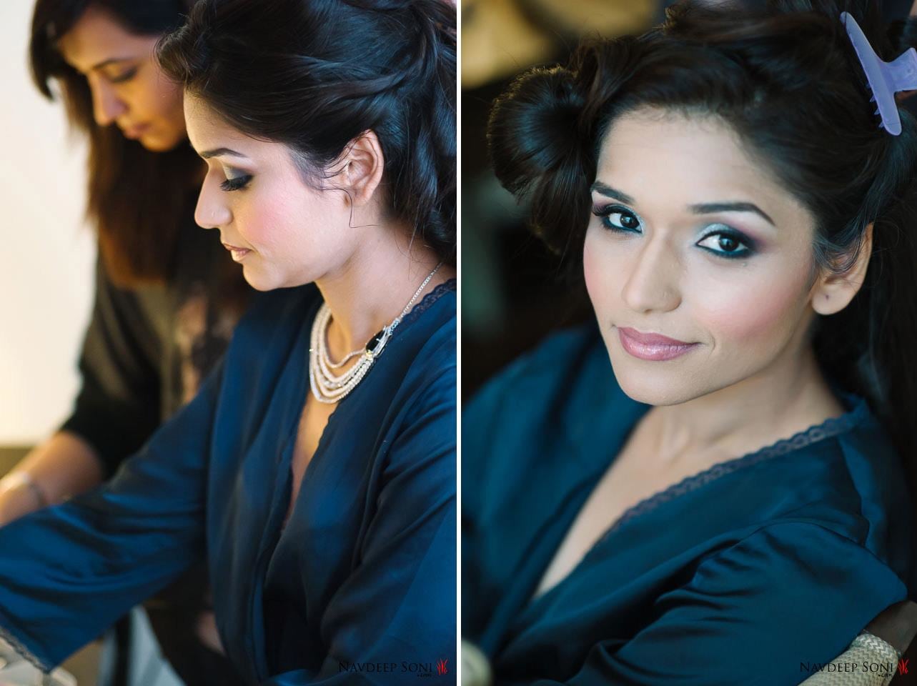 Smokey Eyes And Nude Lips Tend To Pop Out At Wedding by Navdeep Soni Bridal-makeup | Weddings Photos & Ideas
