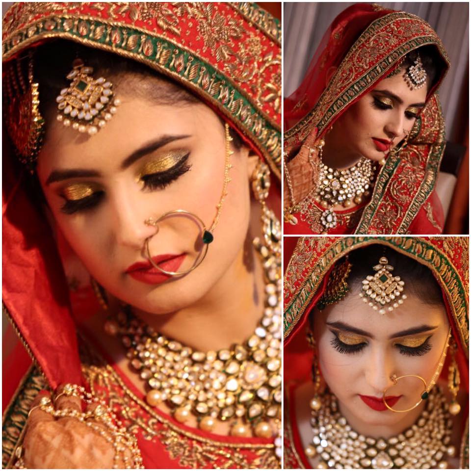 Photogenic bride. by Artee Chauhan Bridal-makeup | Weddings Photos & Ideas