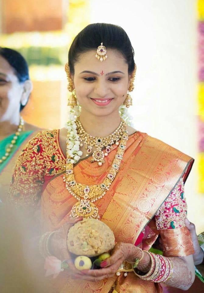 Wedding look. by Naresh Thogati Bridal-makeup | Weddings Photos & Ideas