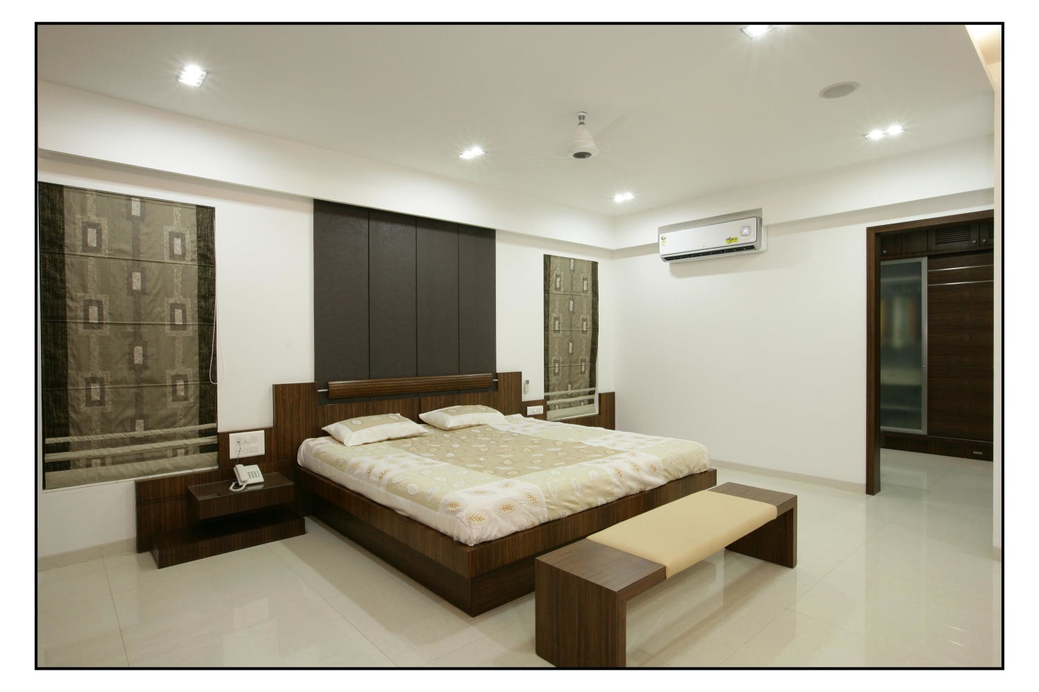 The Wooden Beauty by RS Design Bedroom Modern | Interior Design Photos & Ideas