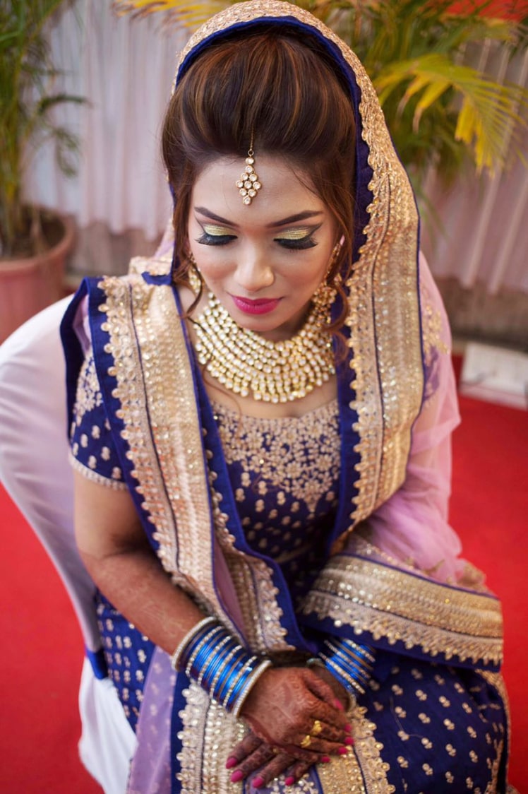 Gaze of perfection by Deepika Dhambeer Bridal-makeup | Weddings Photos & Ideas