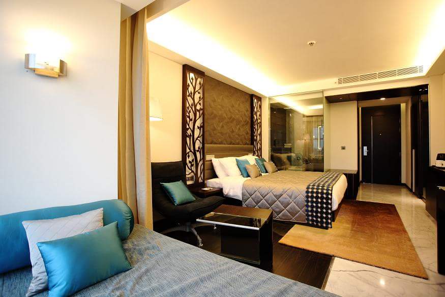 Artistic Twin Bedroom by R. Gautam Jain Bedroom Contemporary | Interior Design Photos & Ideas