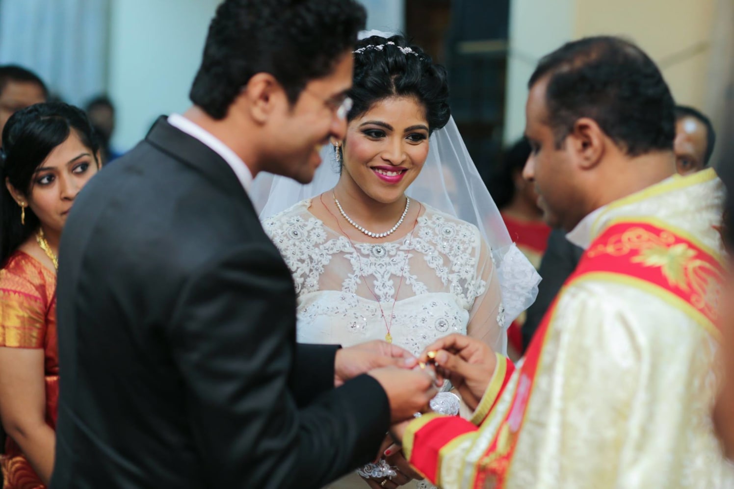 Christian Wedding Ring Ceremony Shot by Lloyd Bangera Wedding-photography | Weddings Photos & Ideas