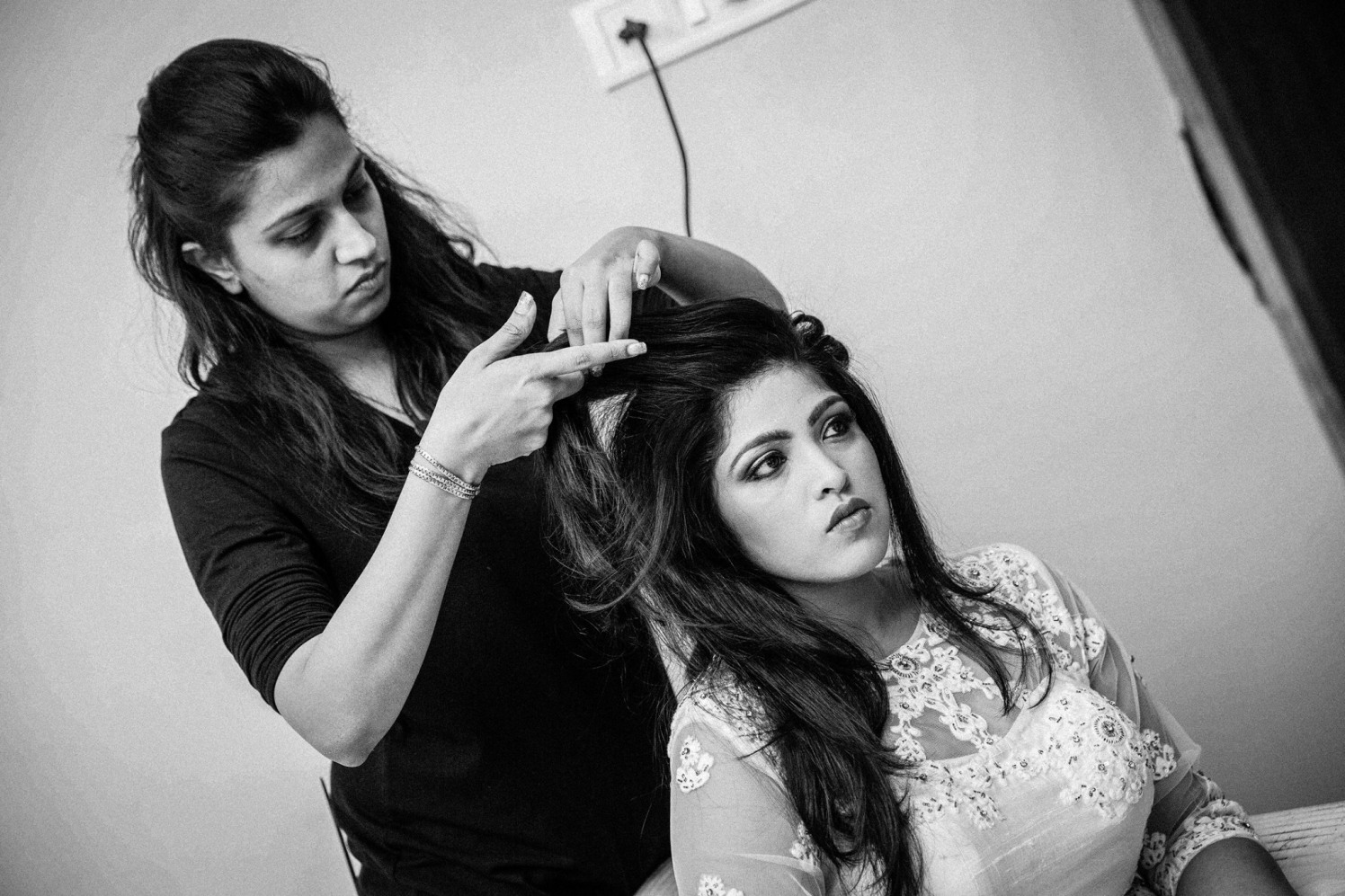 Bride Getting Ready For Her Big Day by Lloyd Bangera Wedding-photography | Weddings Photos & Ideas