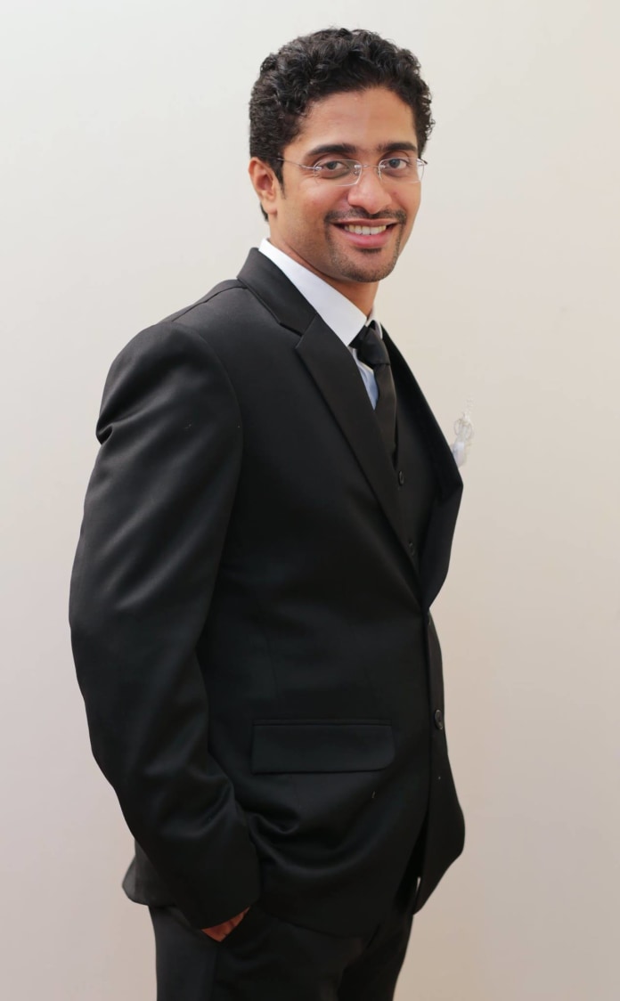 Christian Groom Wearing Classic Black Suit by Lloyd Bangera Groom-wear-and-accessories | Weddings Photos & Ideas