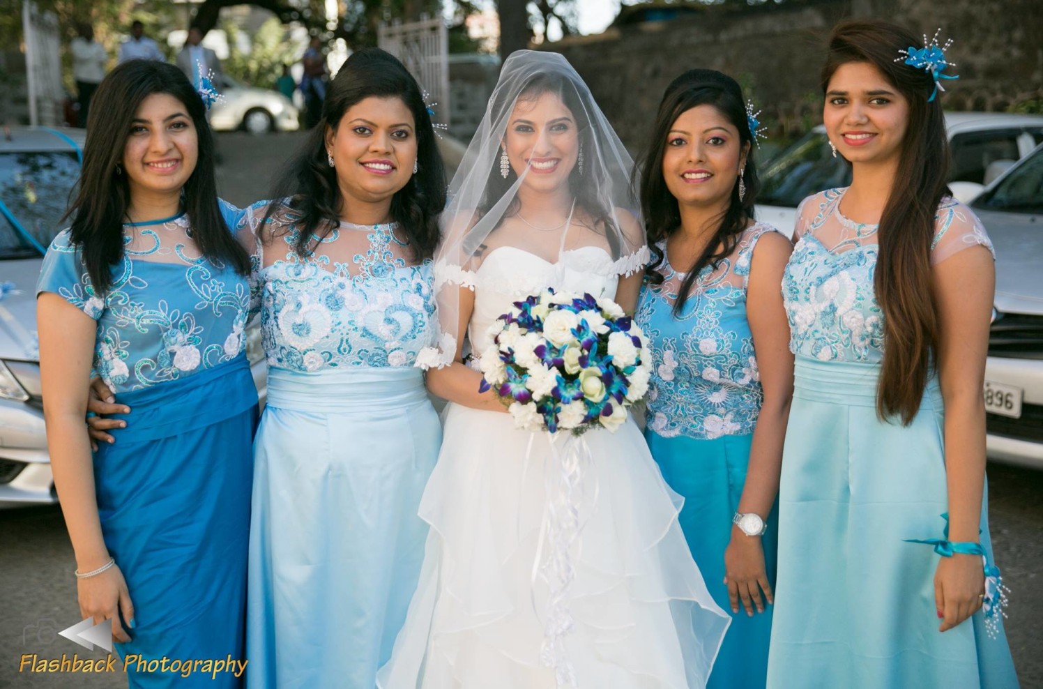Elfin gaze of bride and bridesmaids by Flashback photography Wedding-photography | Weddings Photos & Ideas