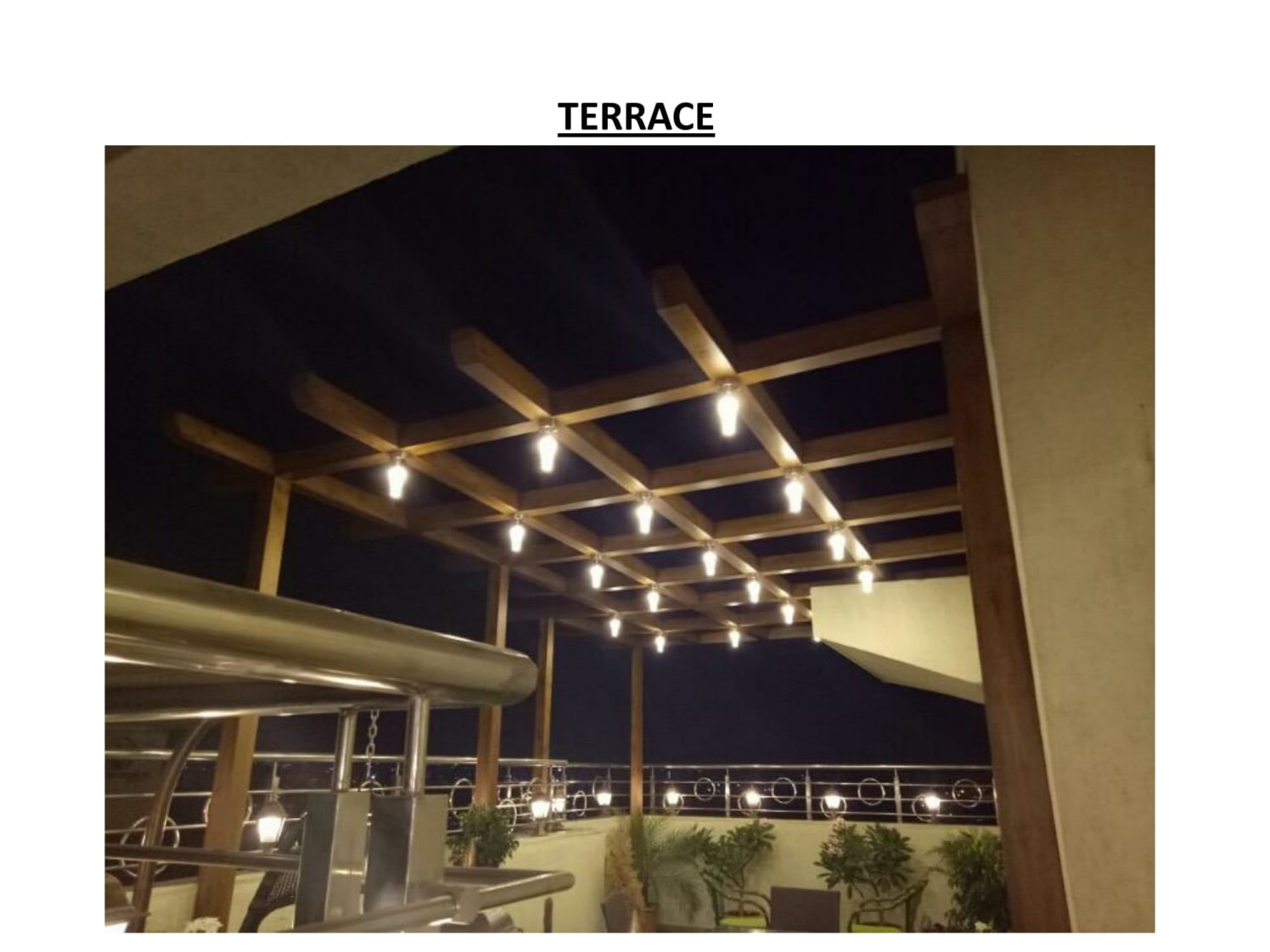 Rustic Terrace by ARN INTERIORS Open-spaces | Interior Design Photos & Ideas