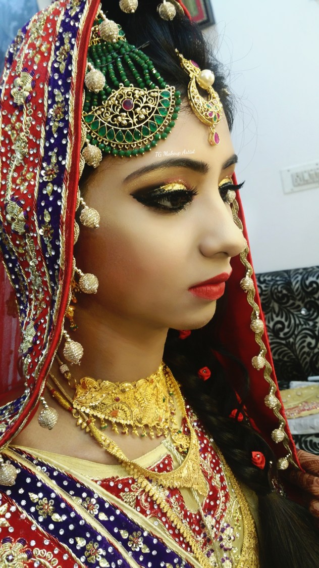 Bold bridal makeup look! by Makeup Artist by Tamanna Ghori Wedding-photography | Weddings Photos & Ideas