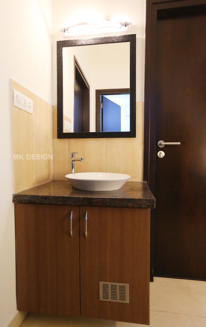 Elegant Vanity by MK Design Architects And Interior Consultants Bathroom Modern | Interior Design Photos & Ideas