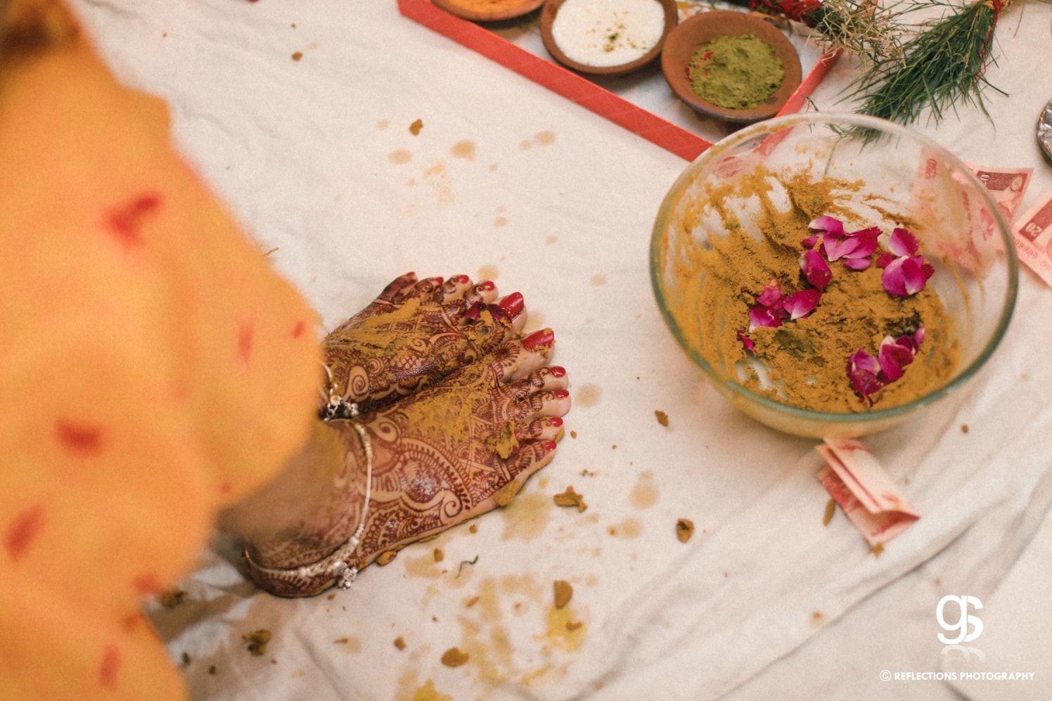 Haldi and henna by Reflections Photography Wedding-photography | Weddings Photos & Ideas