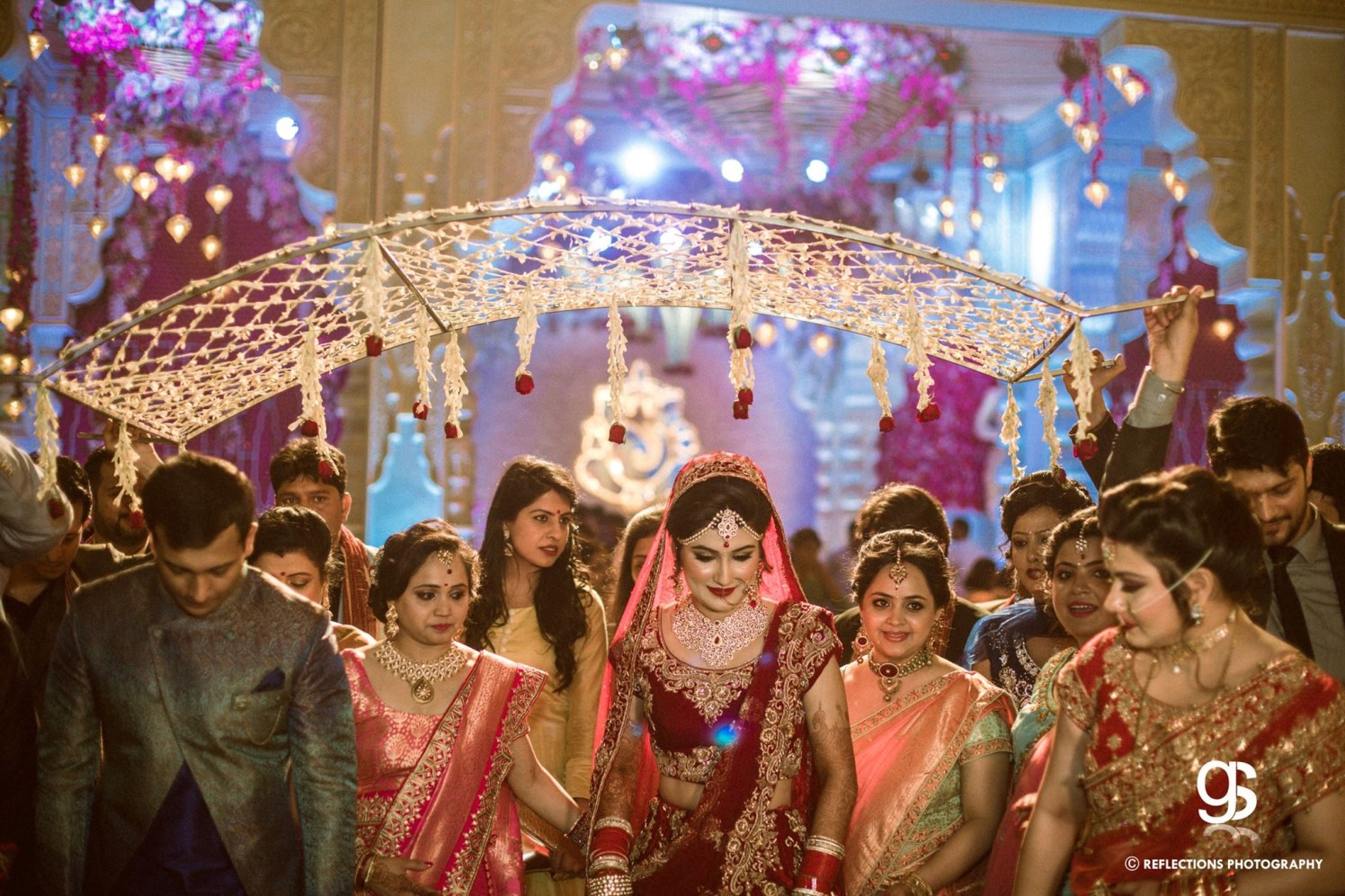 Clairvoyant bridal entry by Reflections Photography Wedding-photography | Weddings Photos & Ideas
