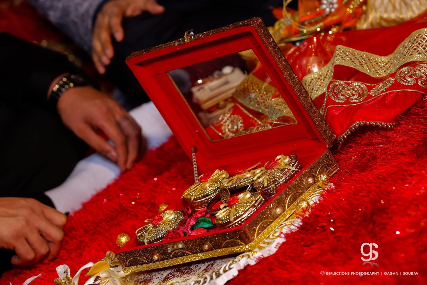 All in the glittering red! by Reflections Photography Wedding-photography | Weddings Photos & Ideas