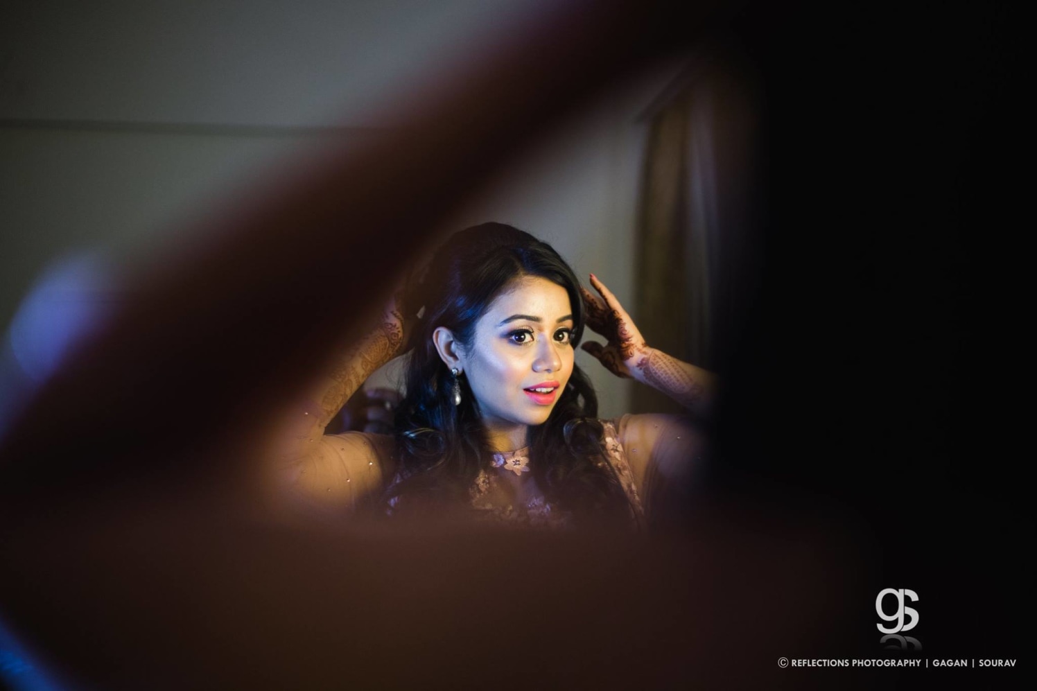 The bride poses candid! by Reflections Photography Wedding-photography | Weddings Photos & Ideas
