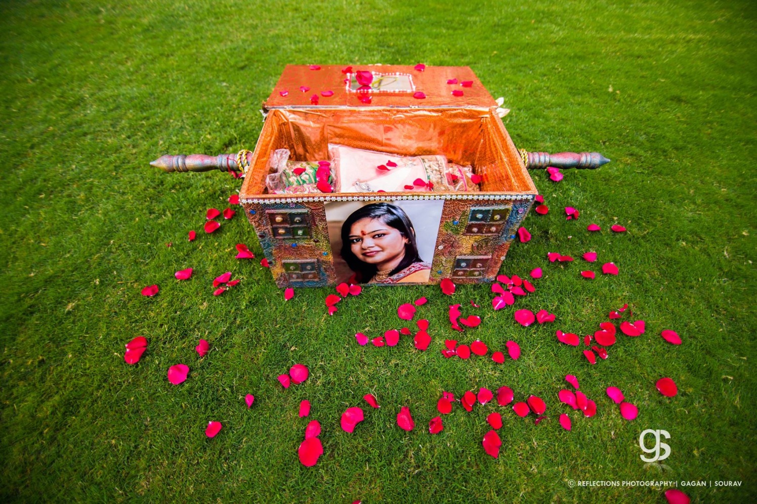 Dholi of a bride! by Reflections Photography