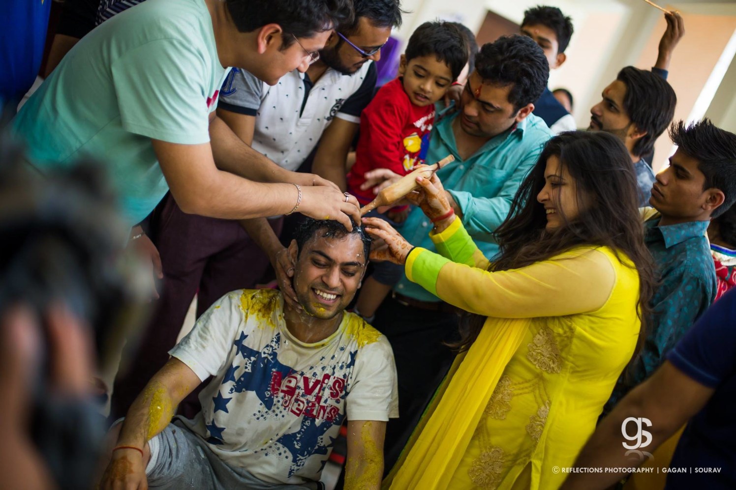 Lets all paint him in the glow! by Reflections Photography Wedding-photography | Weddings Photos & Ideas