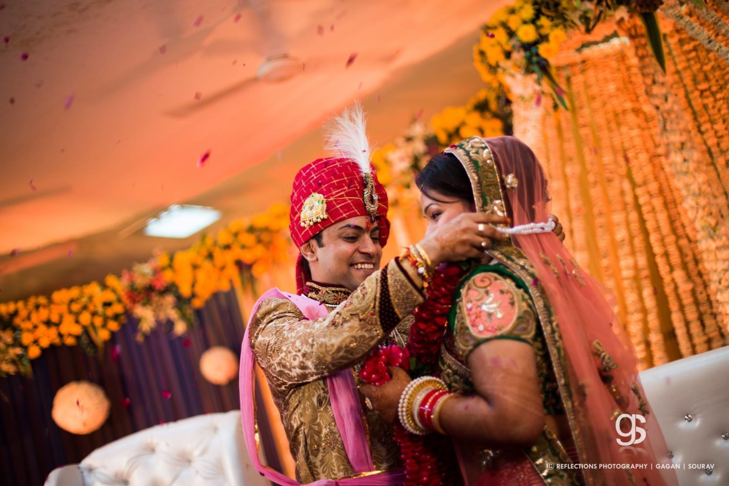 Jai mala! by Reflections Photography Wedding-photography | Weddings Photos & Ideas