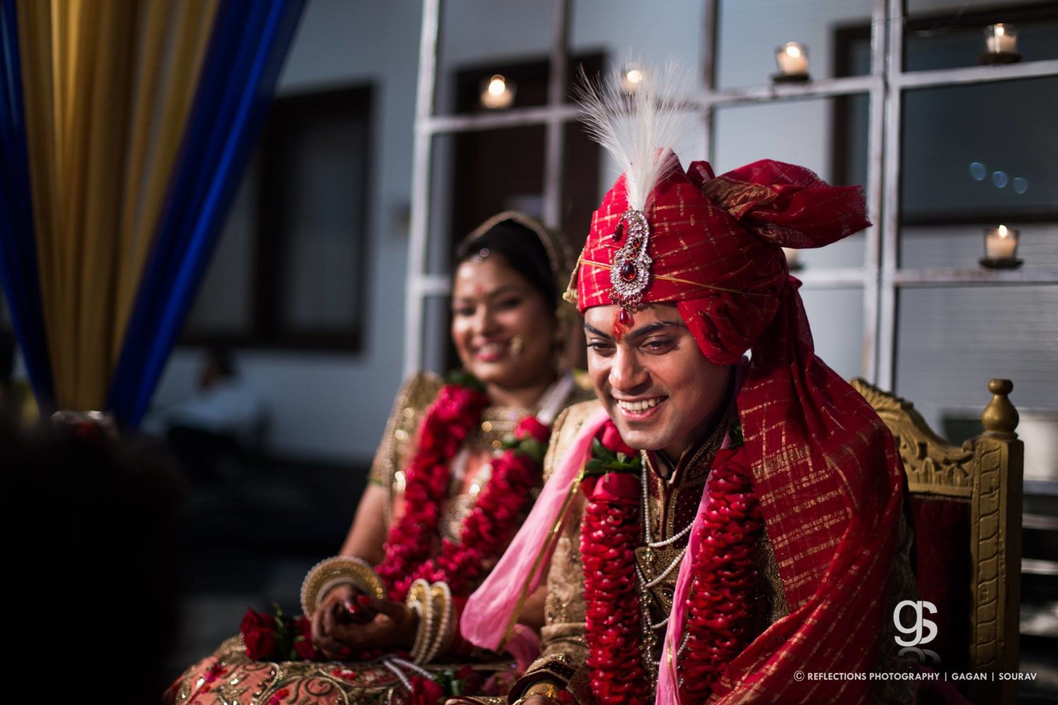 Beaming couplet! by Reflections Photography Wedding-photography | Weddings Photos & Ideas