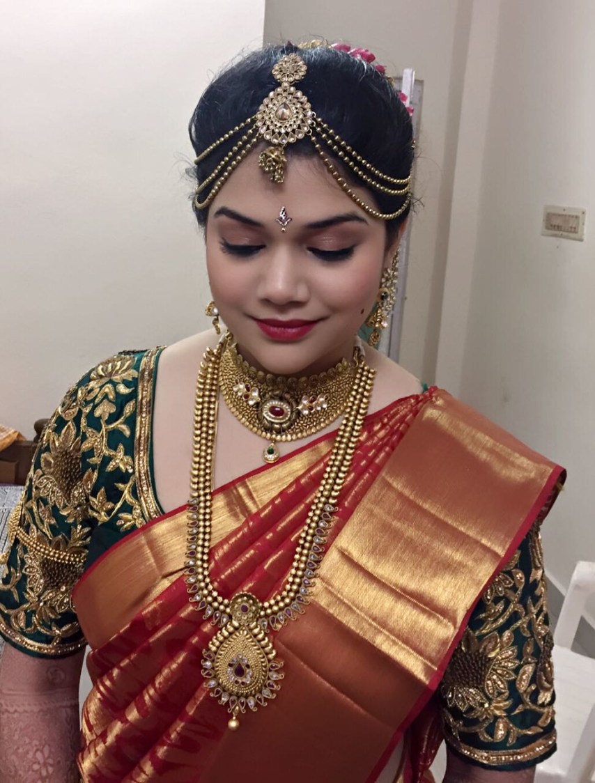 Traditional south indian bride by Nidhi Trivedi Bridal-makeup | Weddings Photos & Ideas