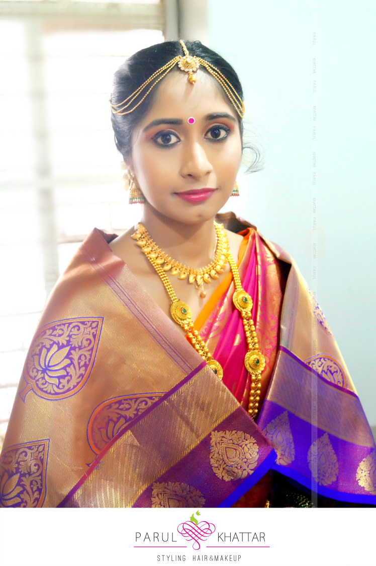 South Indian beauty by Parul Khattar Bridal-makeup | Weddings Photos & Ideas
