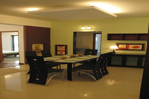 Elegant Dining Room by Irashri Infrastructure Modern Contemporary | Interior Design Photos & Ideas