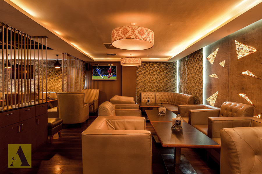 Leather Luxury by Suman Contemporary | Interior Design Photos & Ideas