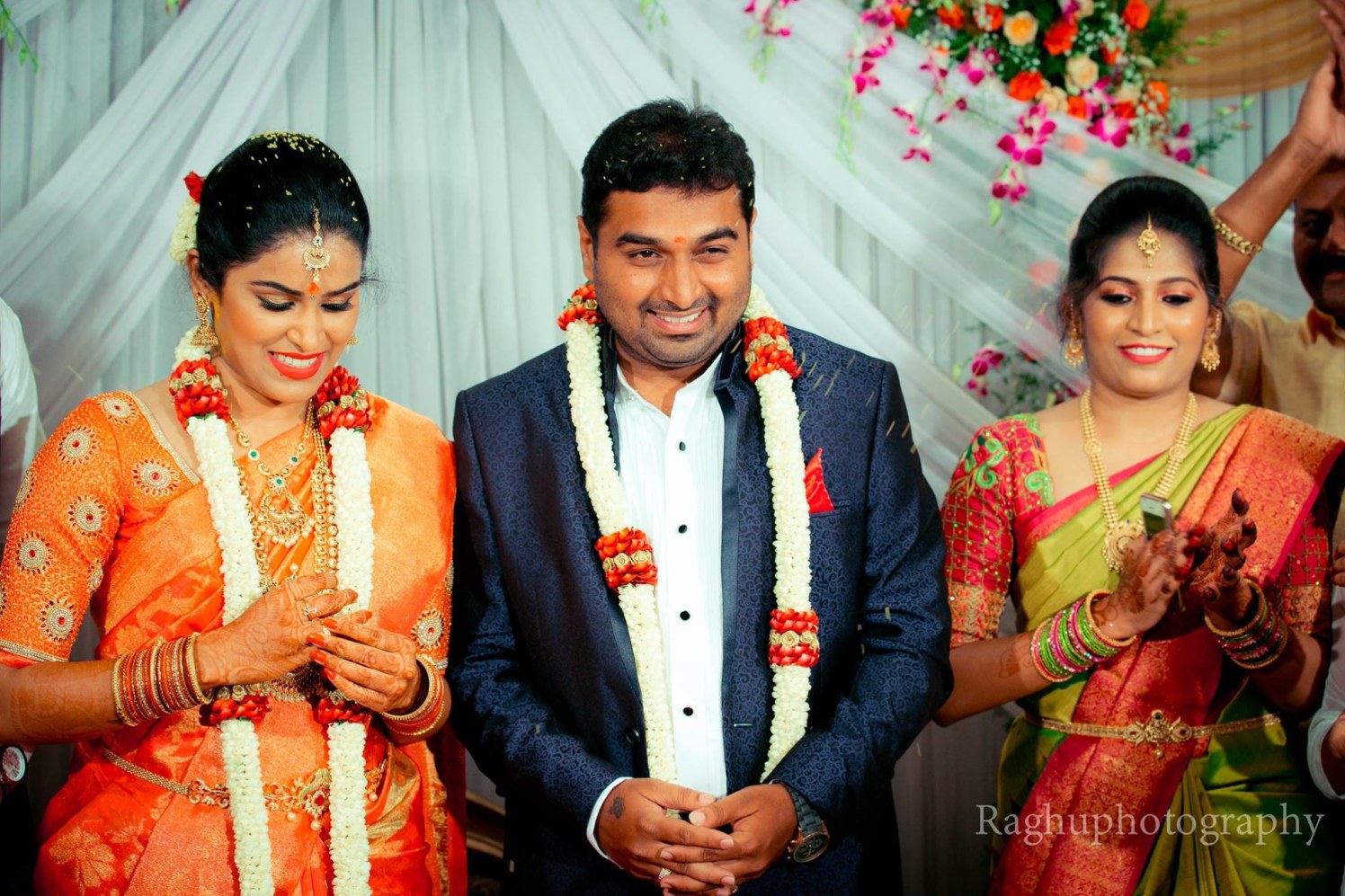 Couple Portrait On Engagement Day by Raghu Raj Wedding-photography | Weddings Photos & Ideas