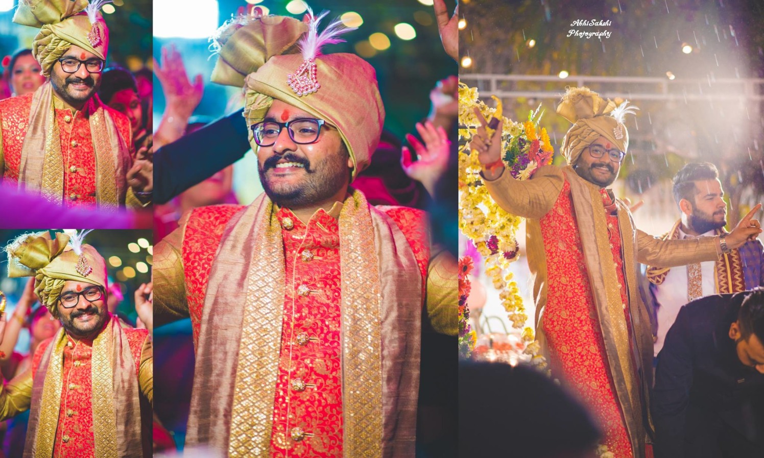 Groom strikes some pose by AbhiSakshi Photography Wedding-photography | Weddings Photos & Ideas