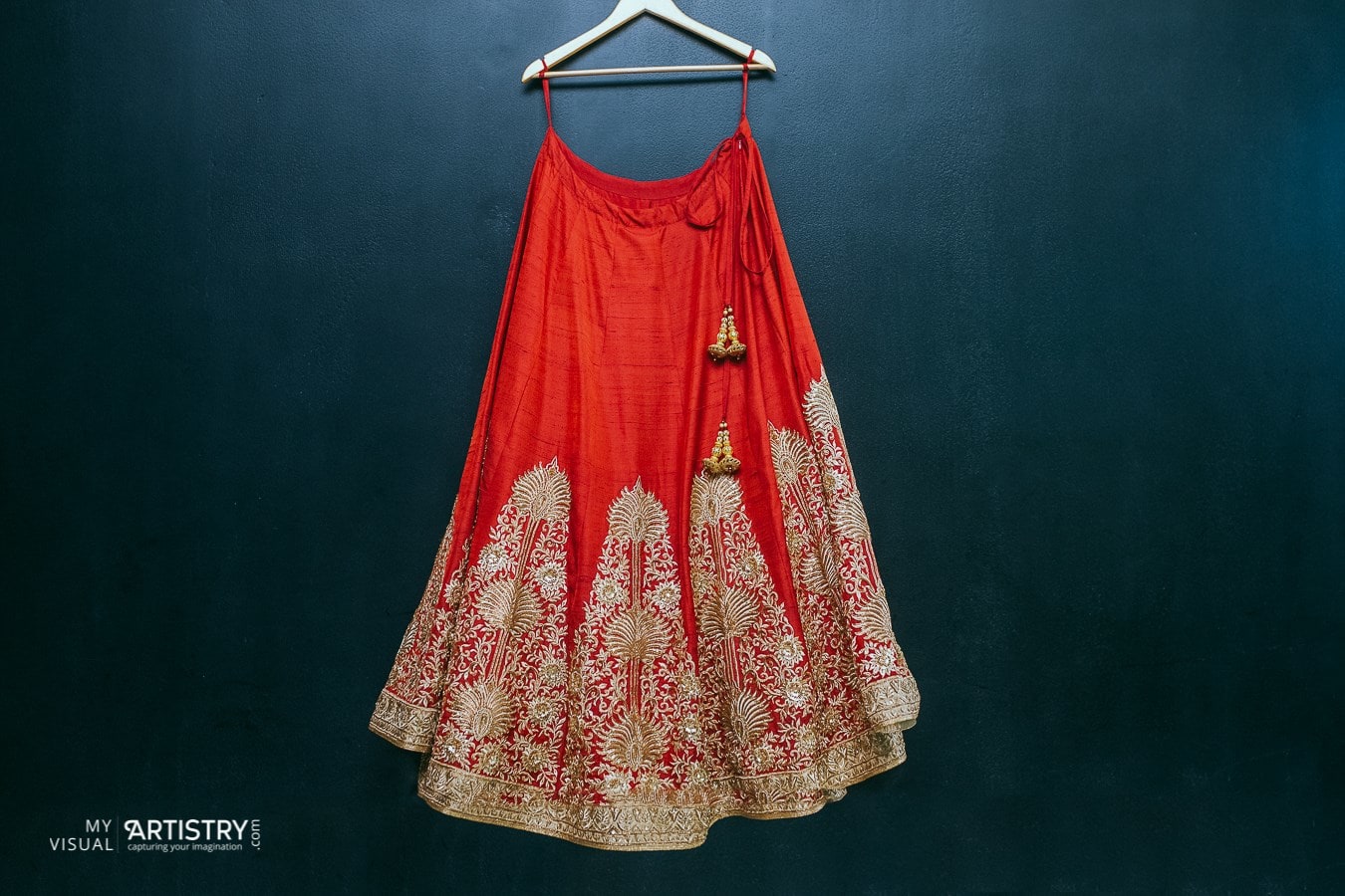 Prodigious red bridal attire by My Visual Artistry Wedding-photography | Weddings Photos & Ideas