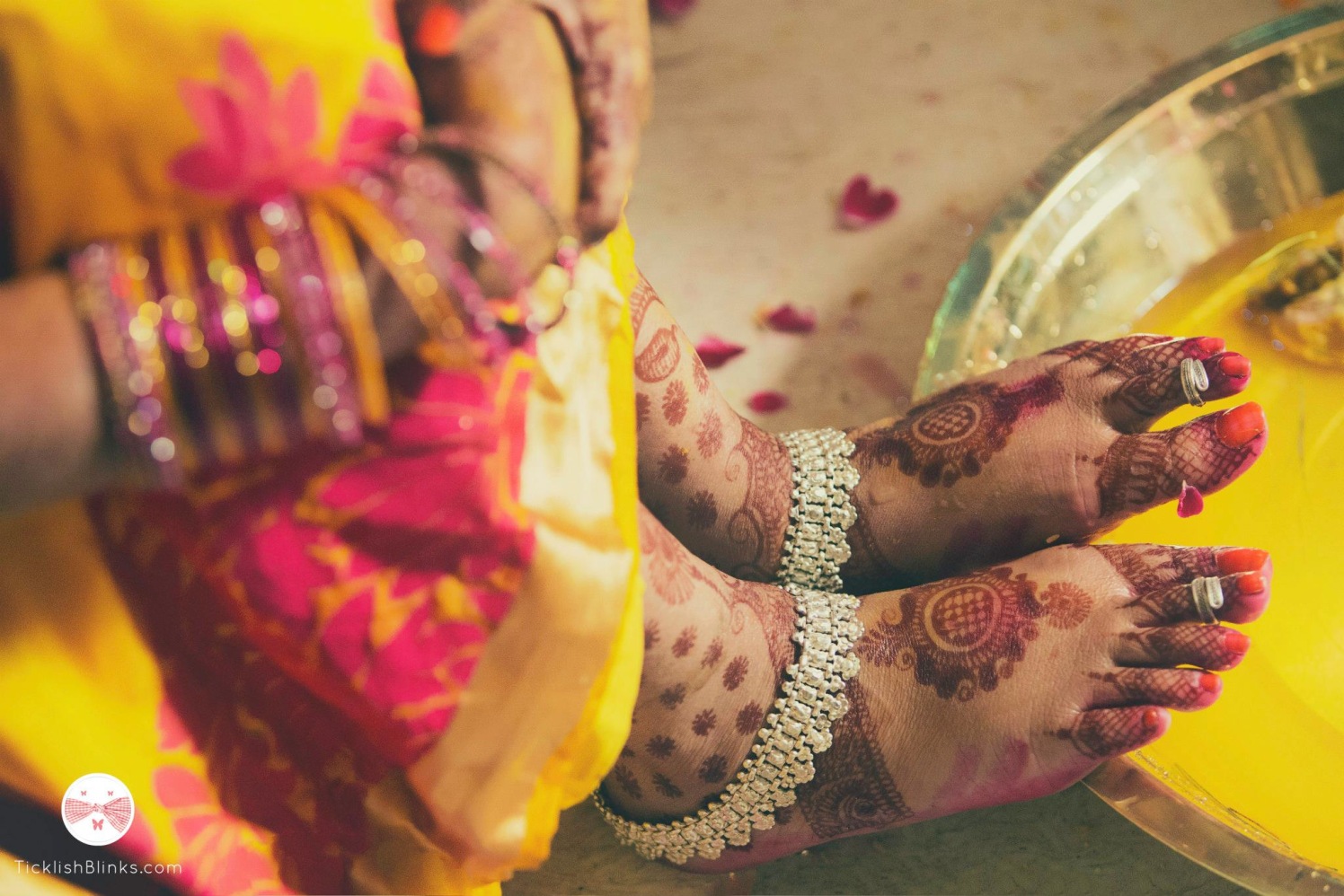 Silver Bridal Anklet by Ticklish Blinks Wedding-photography | Weddings Photos & Ideas