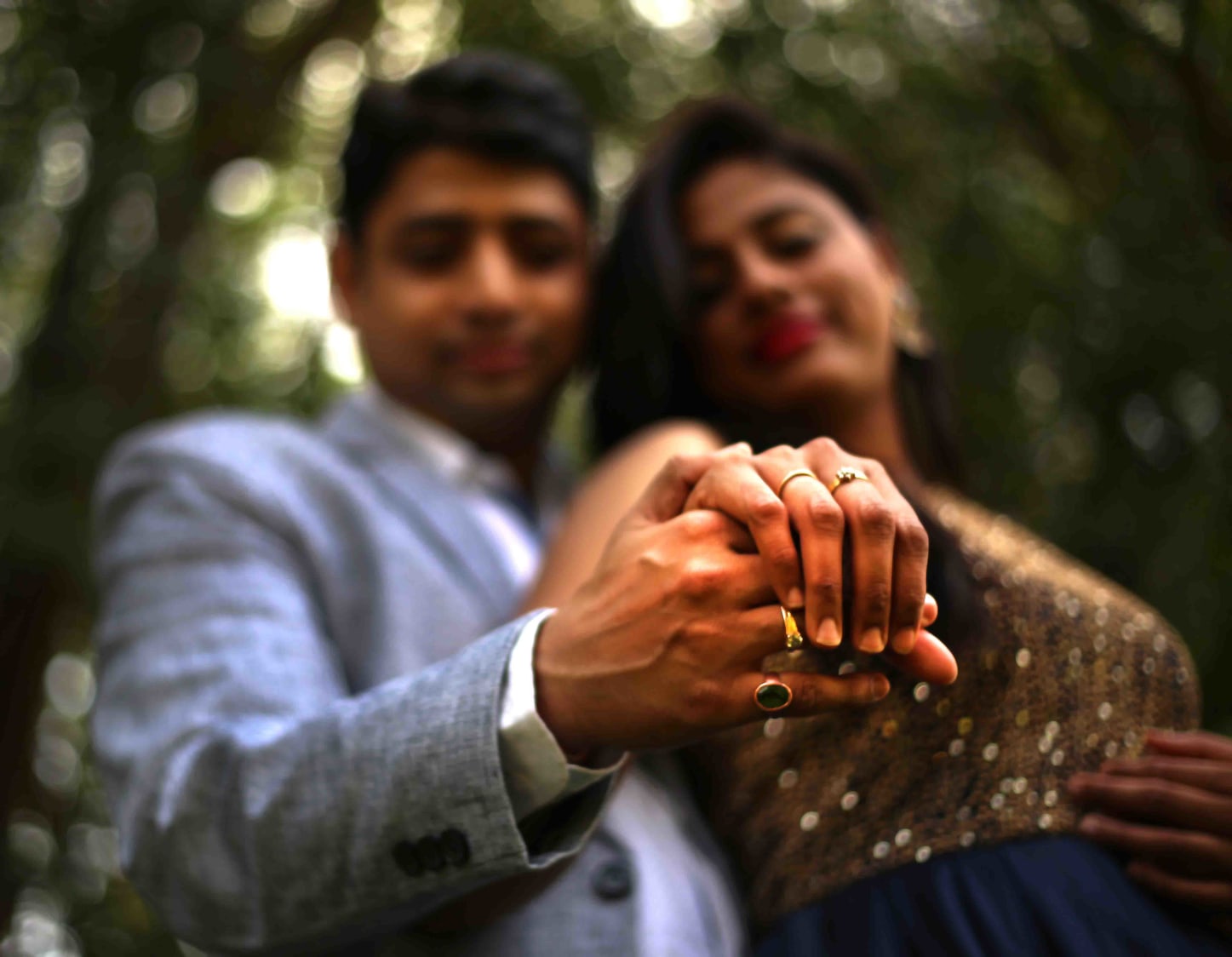 Flaunting the love symbol! by Rushil Jadhav Wedding-photography | Weddings Photos & Ideas