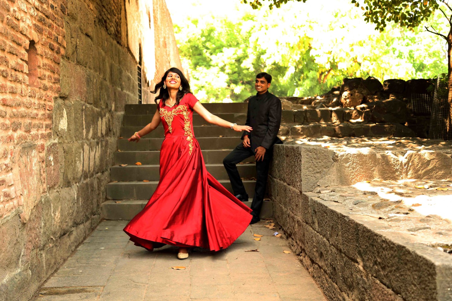 Twirling with happiness by Rushil Jadhav Wedding-photography | Weddings Photos & Ideas