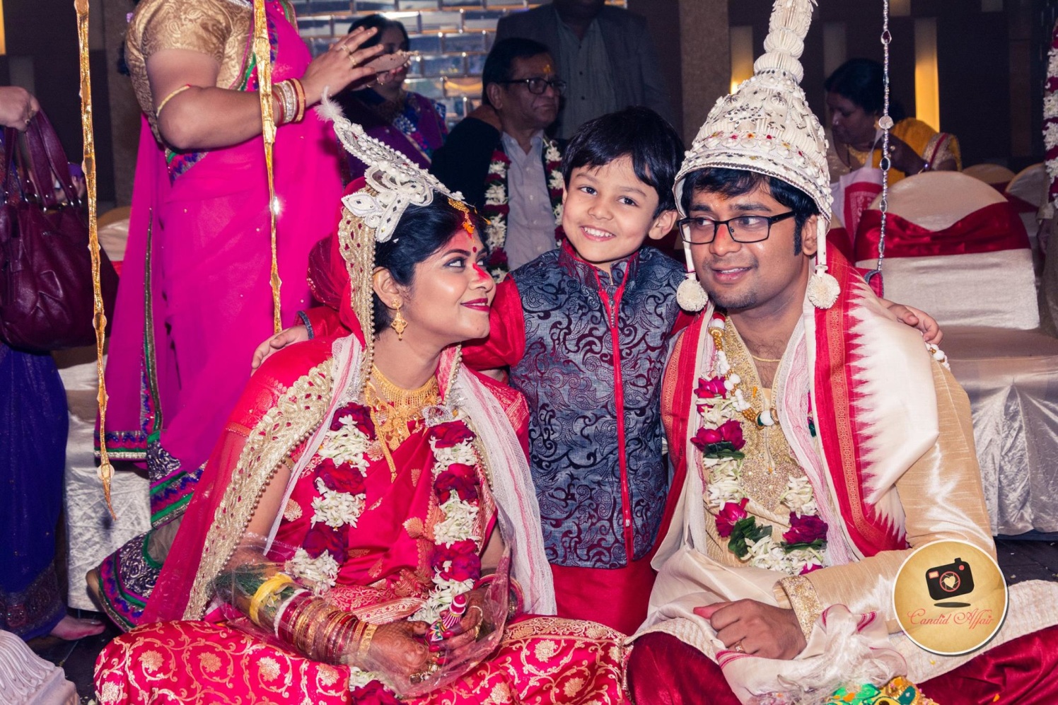 The Cute Little Guest On Wedding Day by Candid Affair Wedding-photography | Weddings Photos & Ideas