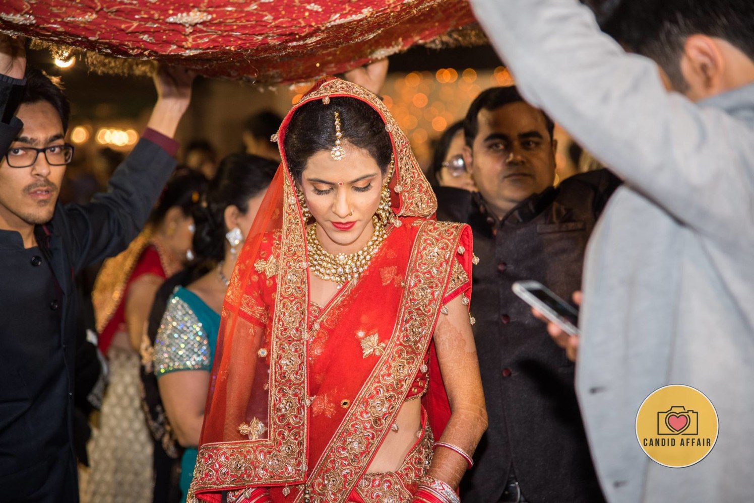 Indian Bride by Candid Affair Wedding-photography | Weddings Photos & Ideas