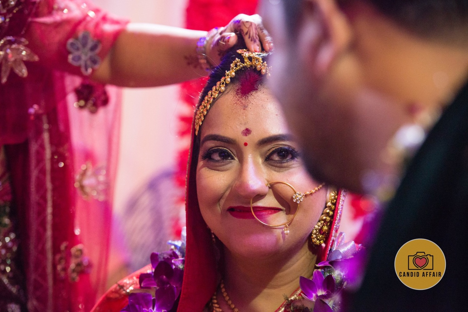 Makeup Options For Bride On Wedding Day by Candid Affair Wedding-photography Bridal-jewellery-and-accessories Bridal-makeup | Weddings Photos & Ideas