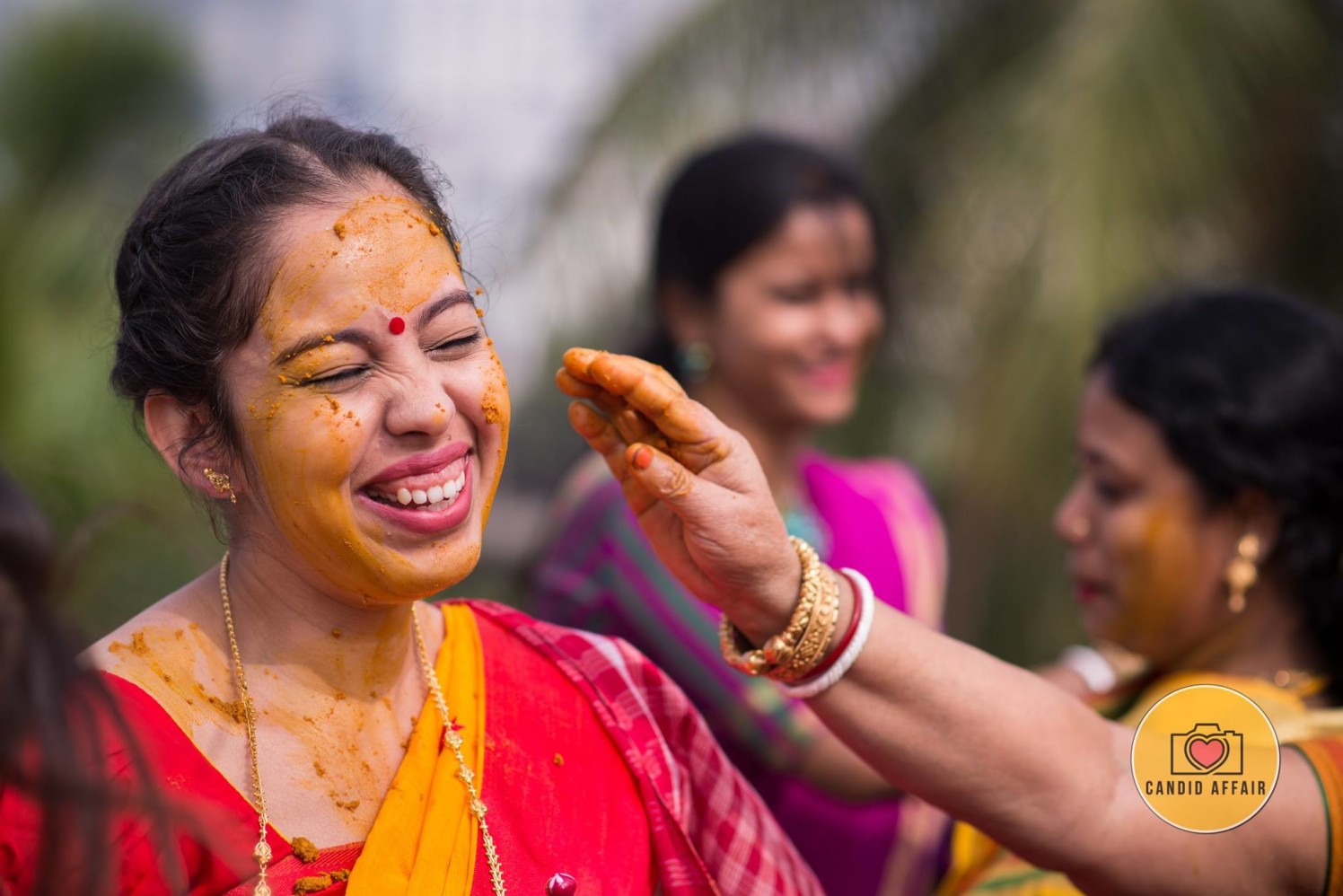 Haldi ceremony Of The Bride by Candid Affair Wedding-photography | Weddings Photos & Ideas