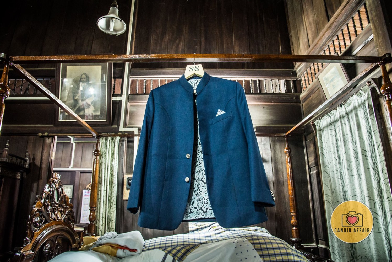 Blue Shaded Groom Suit For The Reception by Candid Affair Wedding-photography Groom-wear-and-accessories | Weddings Photos & Ideas