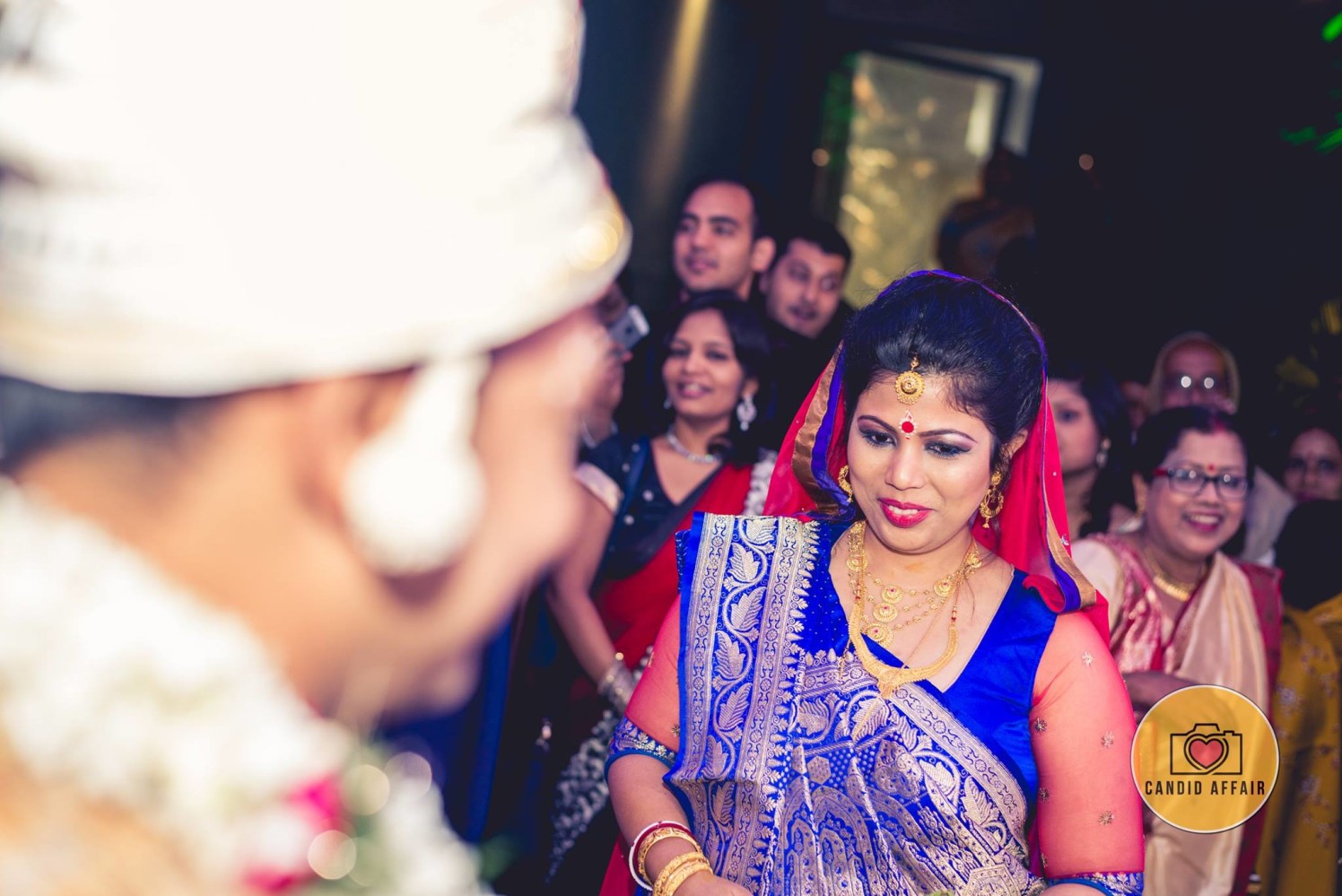 Delicate Gold Bridal Jewellery by Candid Affair Wedding-photography | Weddings Photos & Ideas