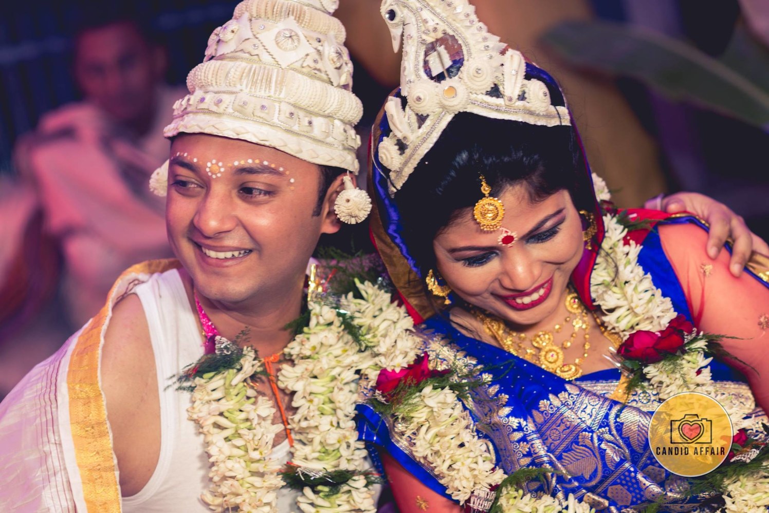 Splendid Couple Portrait by Candid Affair Wedding-photography Bridal-jewellery-and-accessories | Weddings Photos & Ideas
