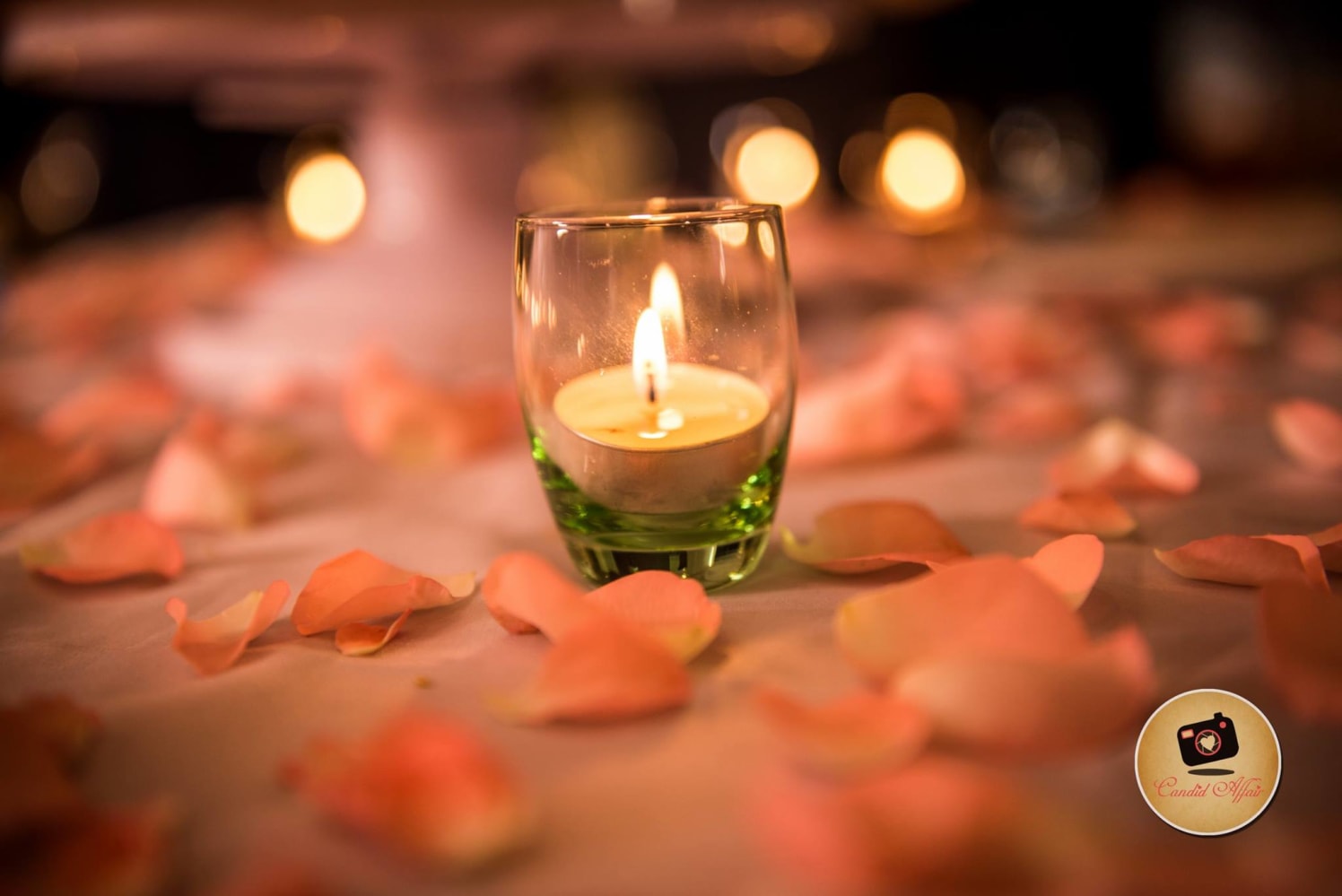 Simple Candle Decor For The Wedding Day by Candid Affair Wedding-decor | Weddings Photos & Ideas