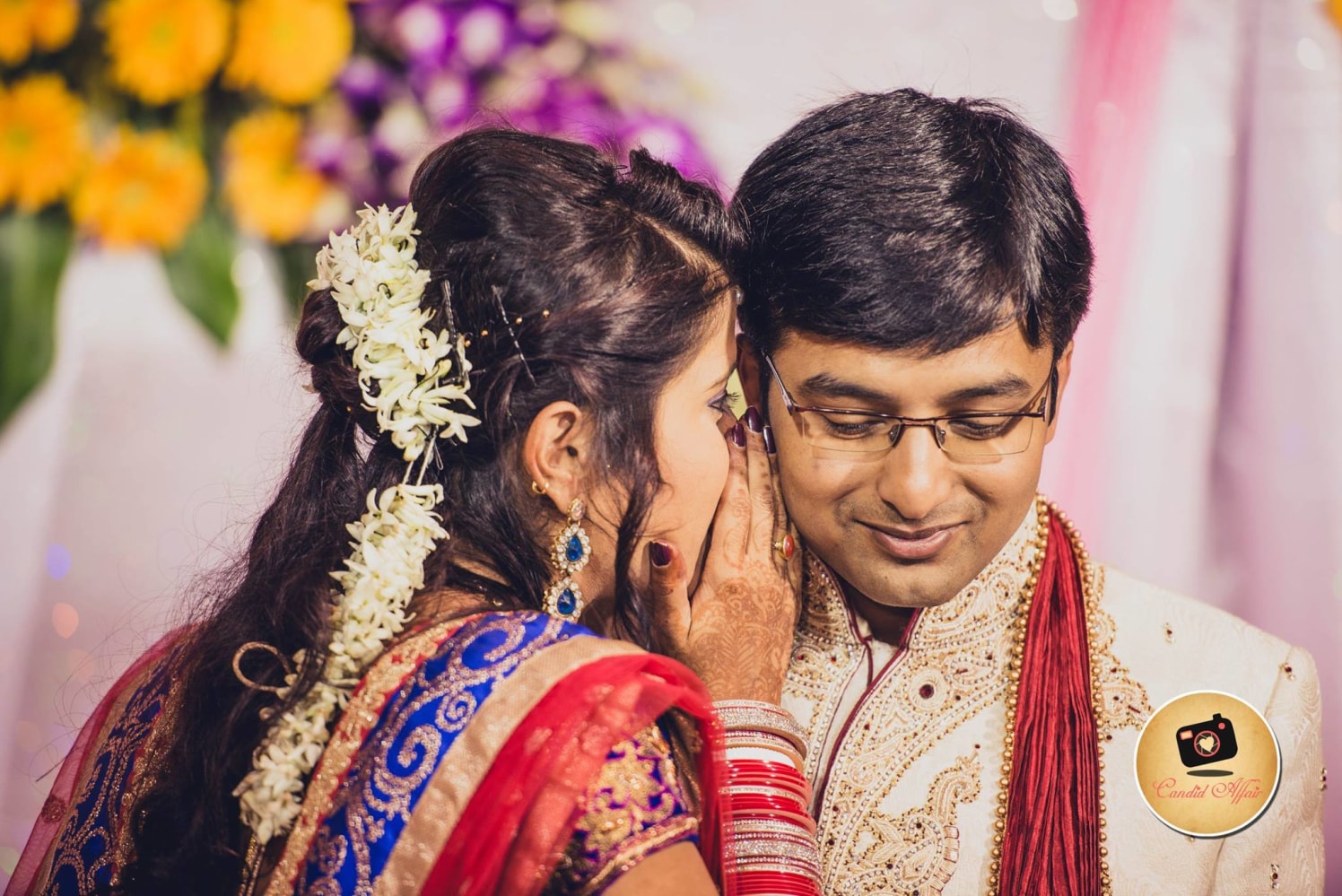 Whispering sweet nothings by Candid Affair Wedding-photography | Weddings Photos & Ideas