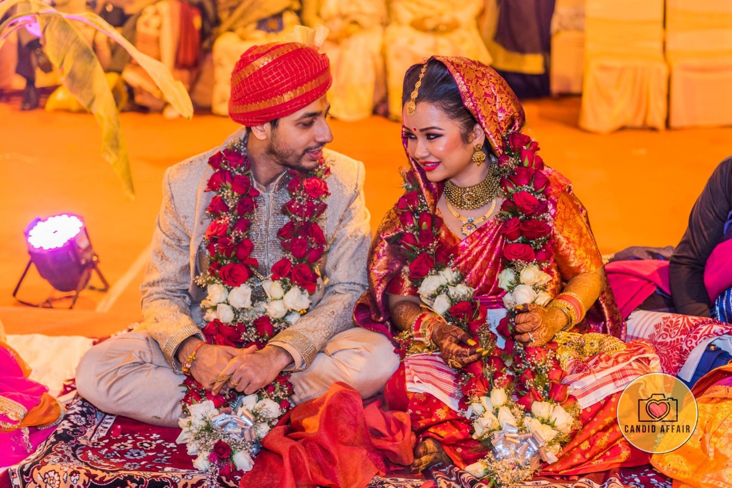 Gorgeous Bride And Groom Portrait by Candid Affair Wedding-photography | Weddings Photos & Ideas