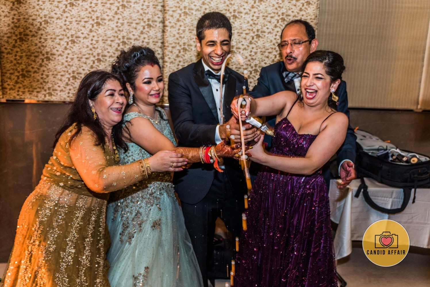 Wedding Reception Celebration by Candid Affair Wedding-photography | Weddings Photos & Ideas