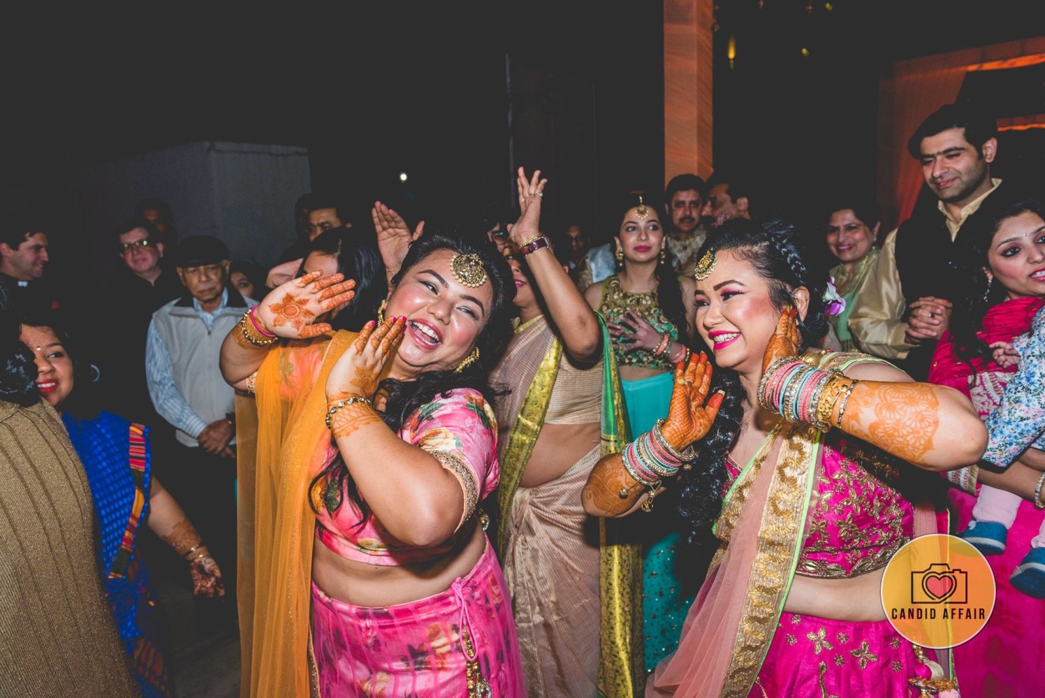 Candid Photography Of Bride On Sangeet by Candid Affair Wedding-photography | Weddings Photos & Ideas