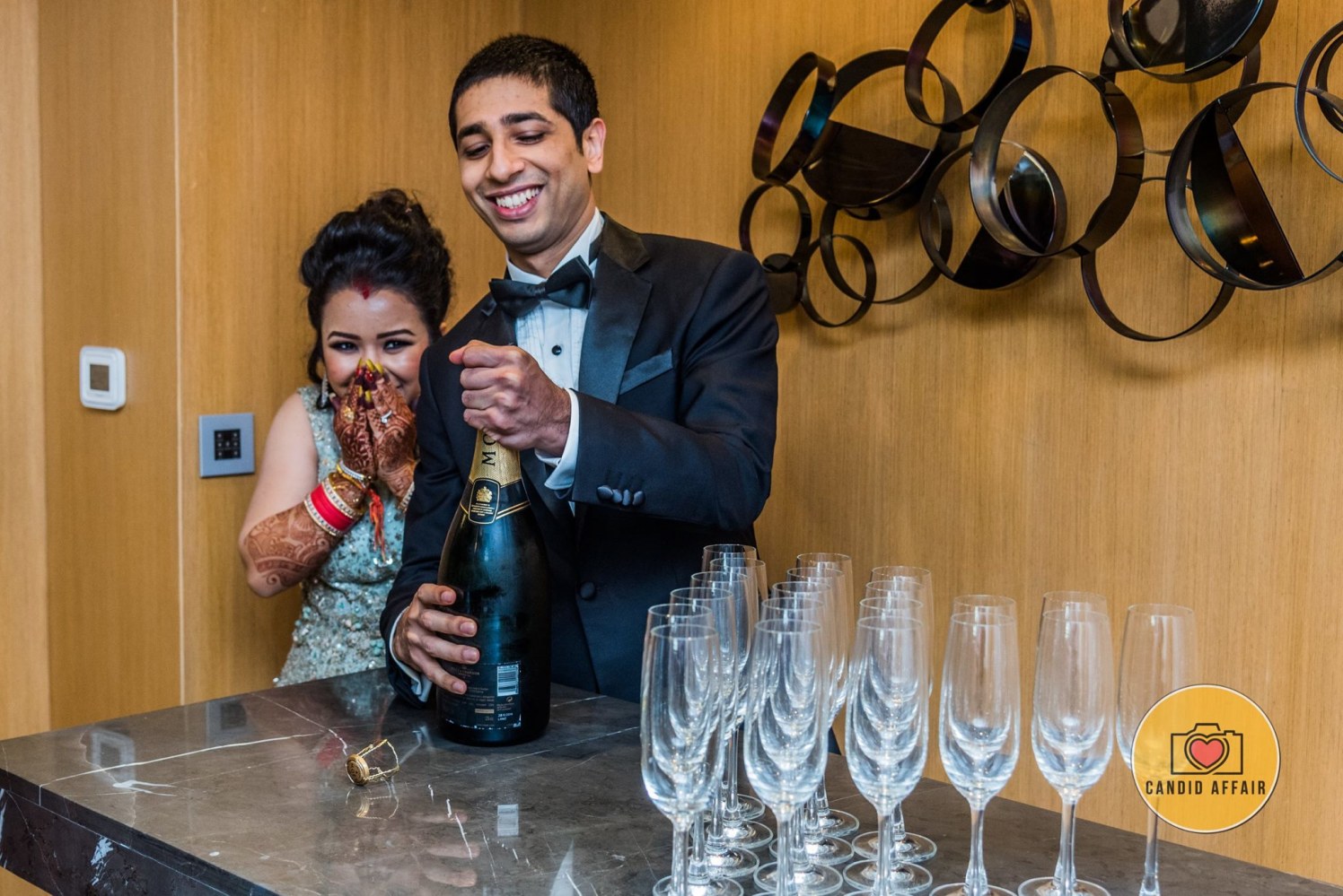 Bride And Groom's Reception Celebration by Candid Affair Wedding-photography | Weddings Photos & Ideas