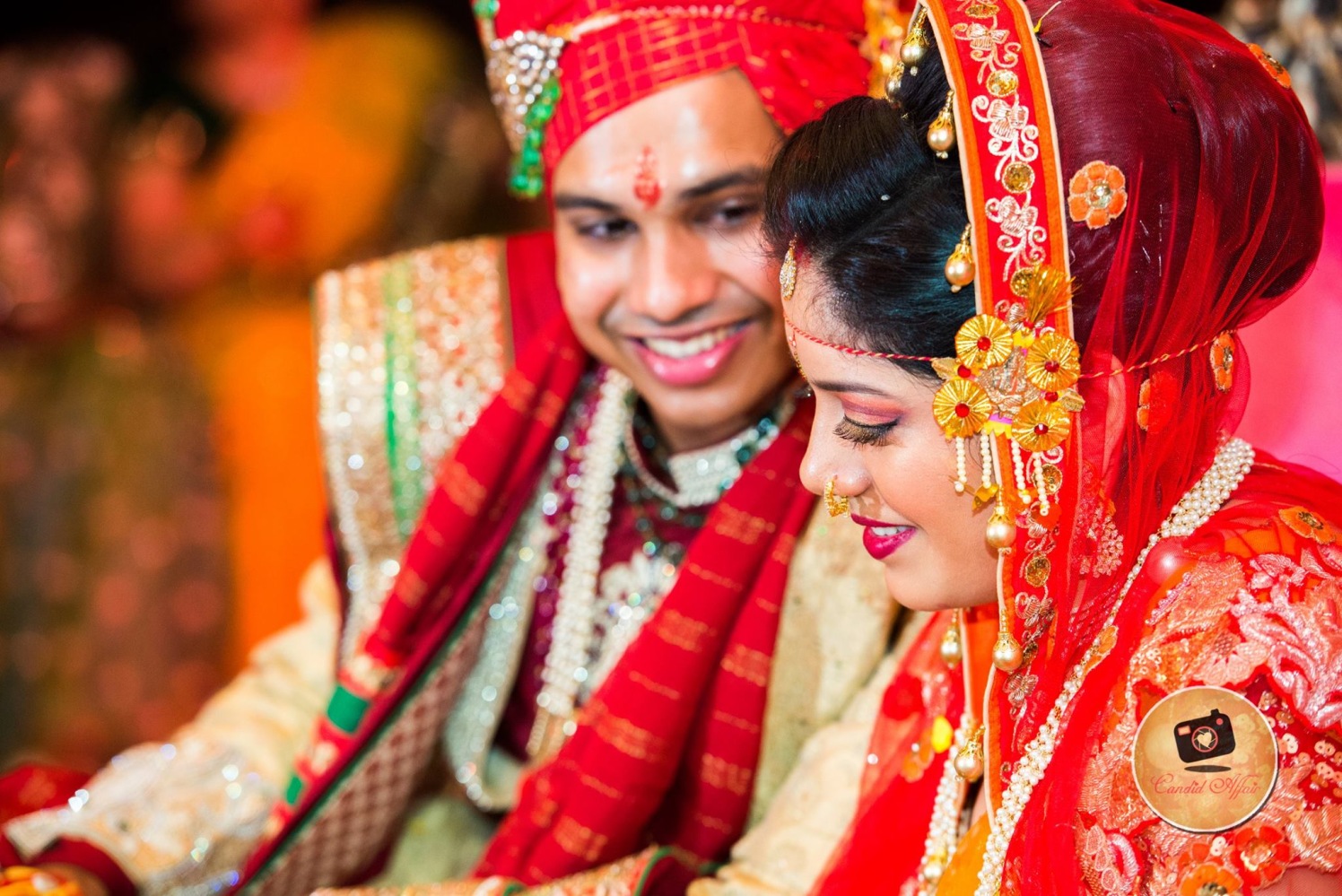 Couple Portrait On Wedding Day by Candid Affair Wedding-photography | Weddings Photos & Ideas